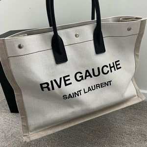 Rive Gauche Tote In Canvas